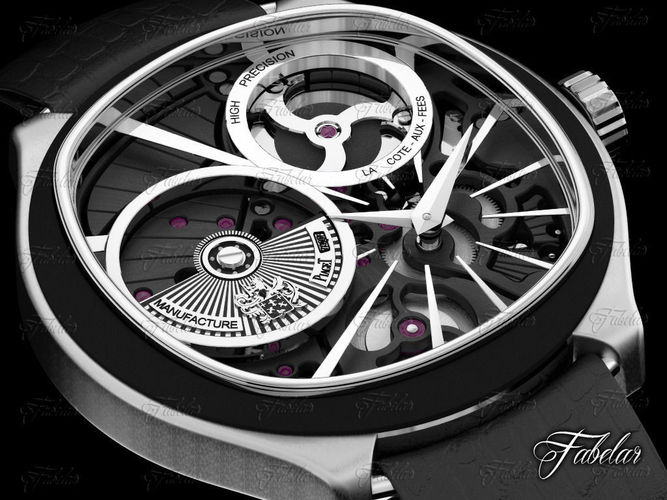 Watch feiler skeleton 3D model