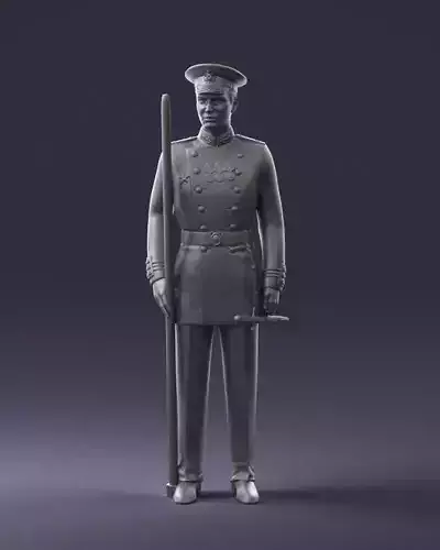 000112 Soviet Naval Officer in Parade Dress 0116