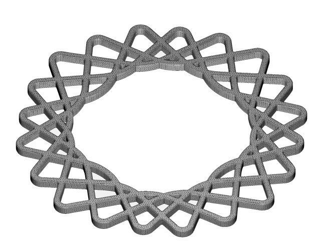 Classic Interior Wall Mount 3D print model_2