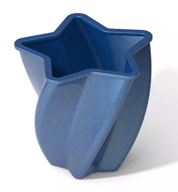 Classic Attractive Star Vase 3D print model