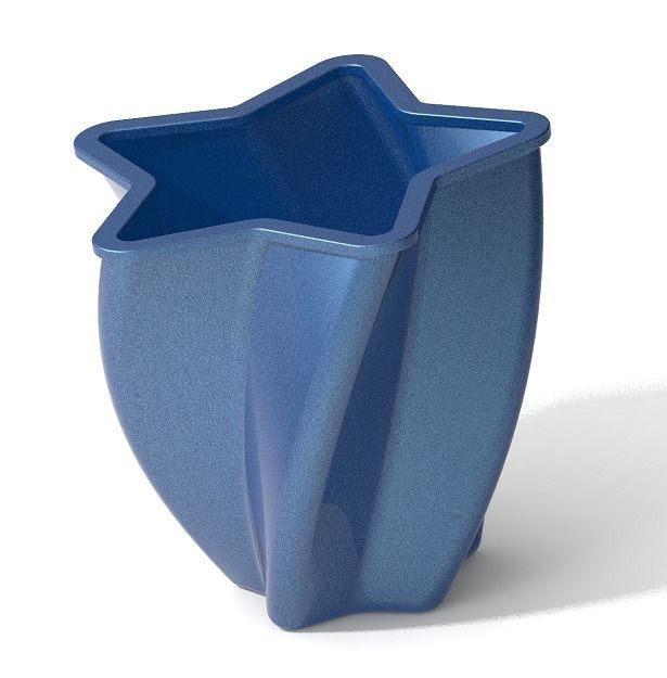 Classic Attractive Star Vase 3D print model_2