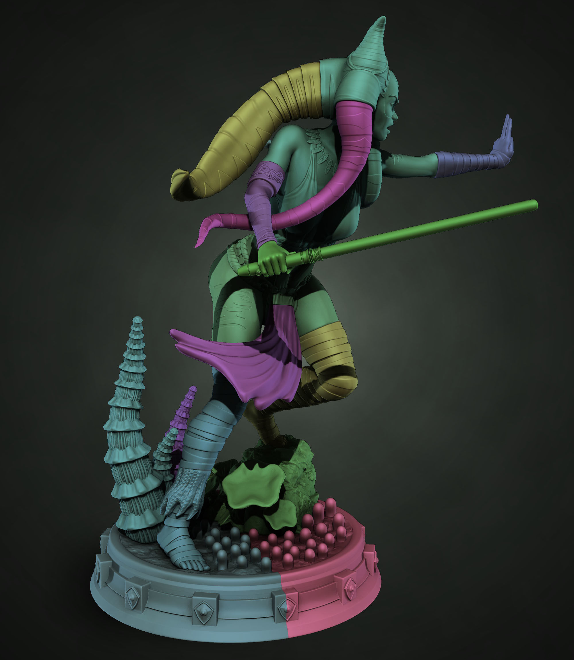 Shaak Ti - Star Wars 3D print model_4