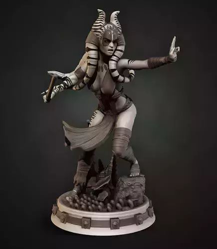 Shaak Ti - Star Wars 3D print model