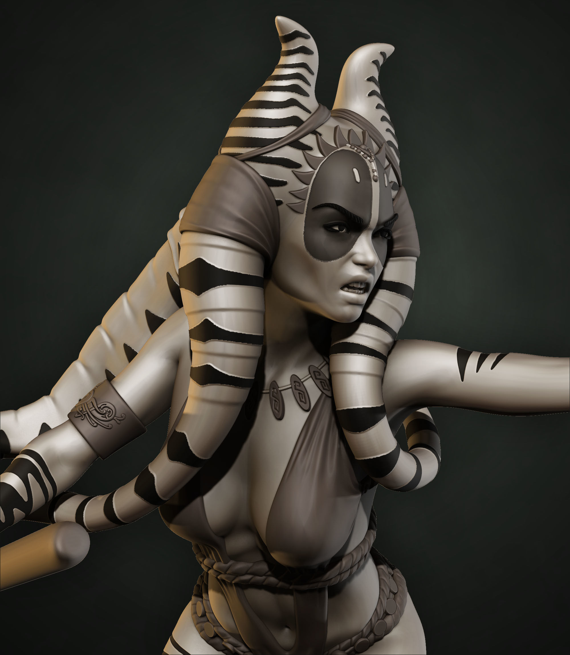 Shaak Ti - Star Wars 3D print model_1