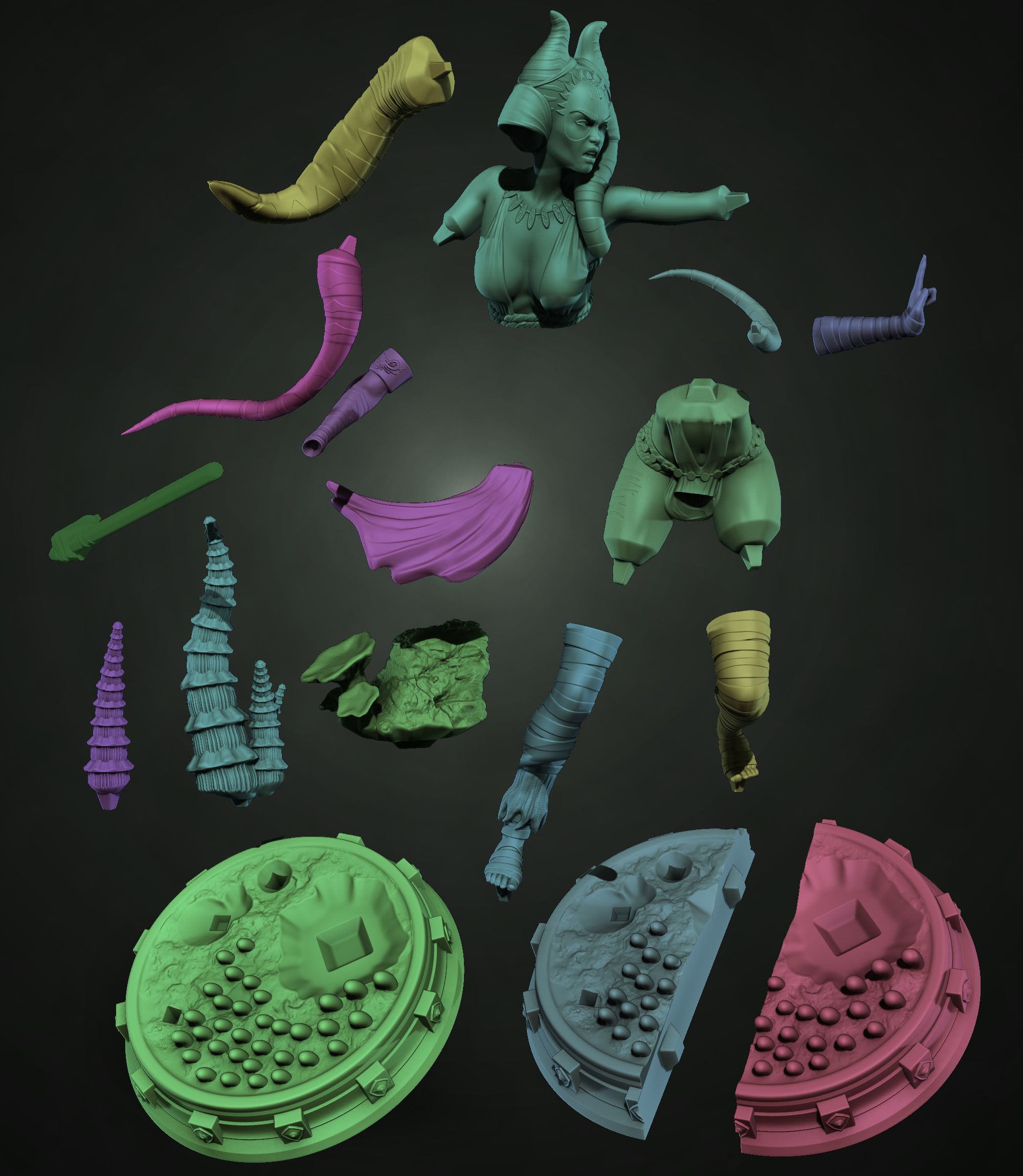 Shaak Ti - Star Wars 3D print model_6