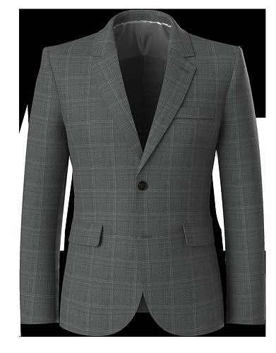 Marvelous Designer Clo3d - Male suit vest 3D model