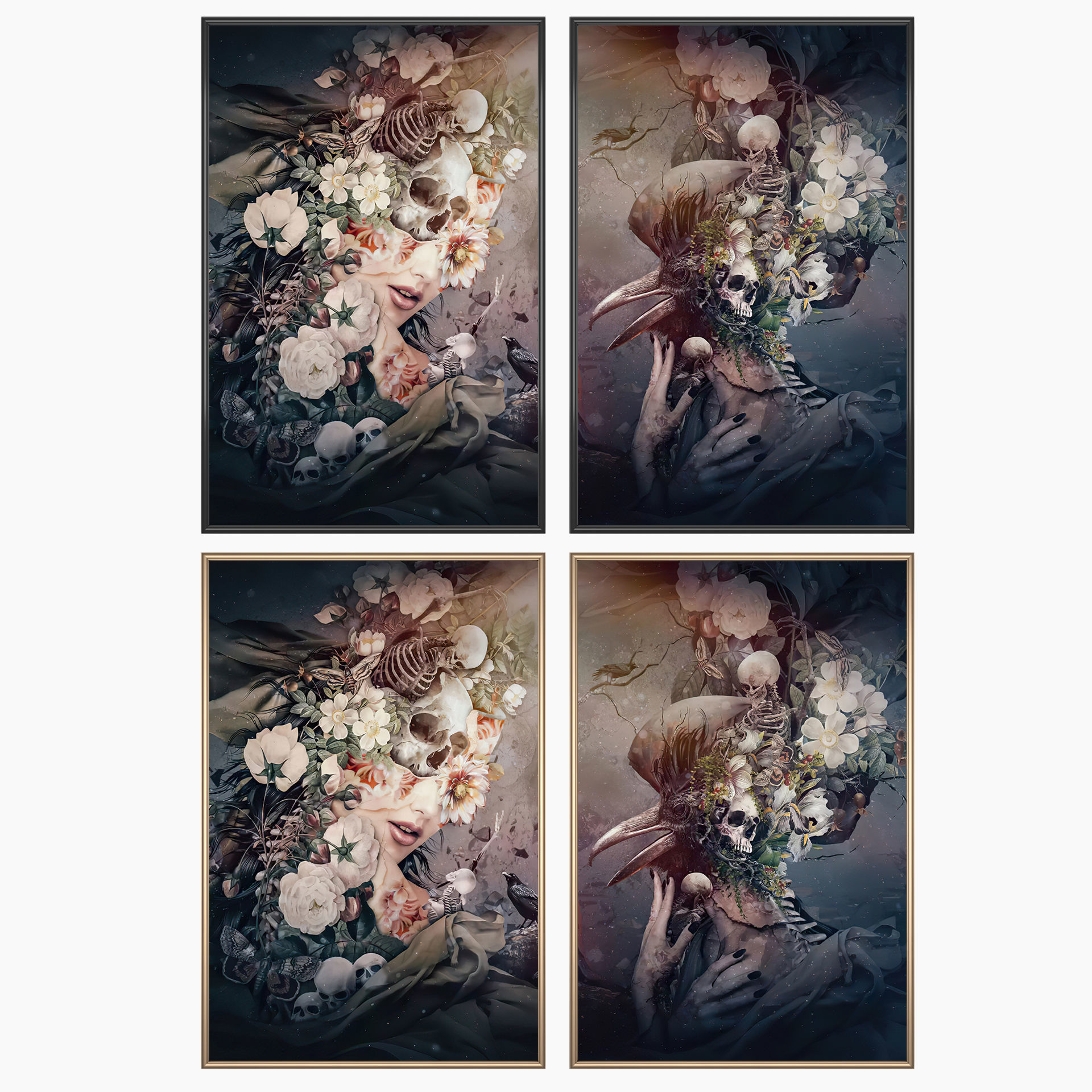 Wall Art Set 3503 3D model_1