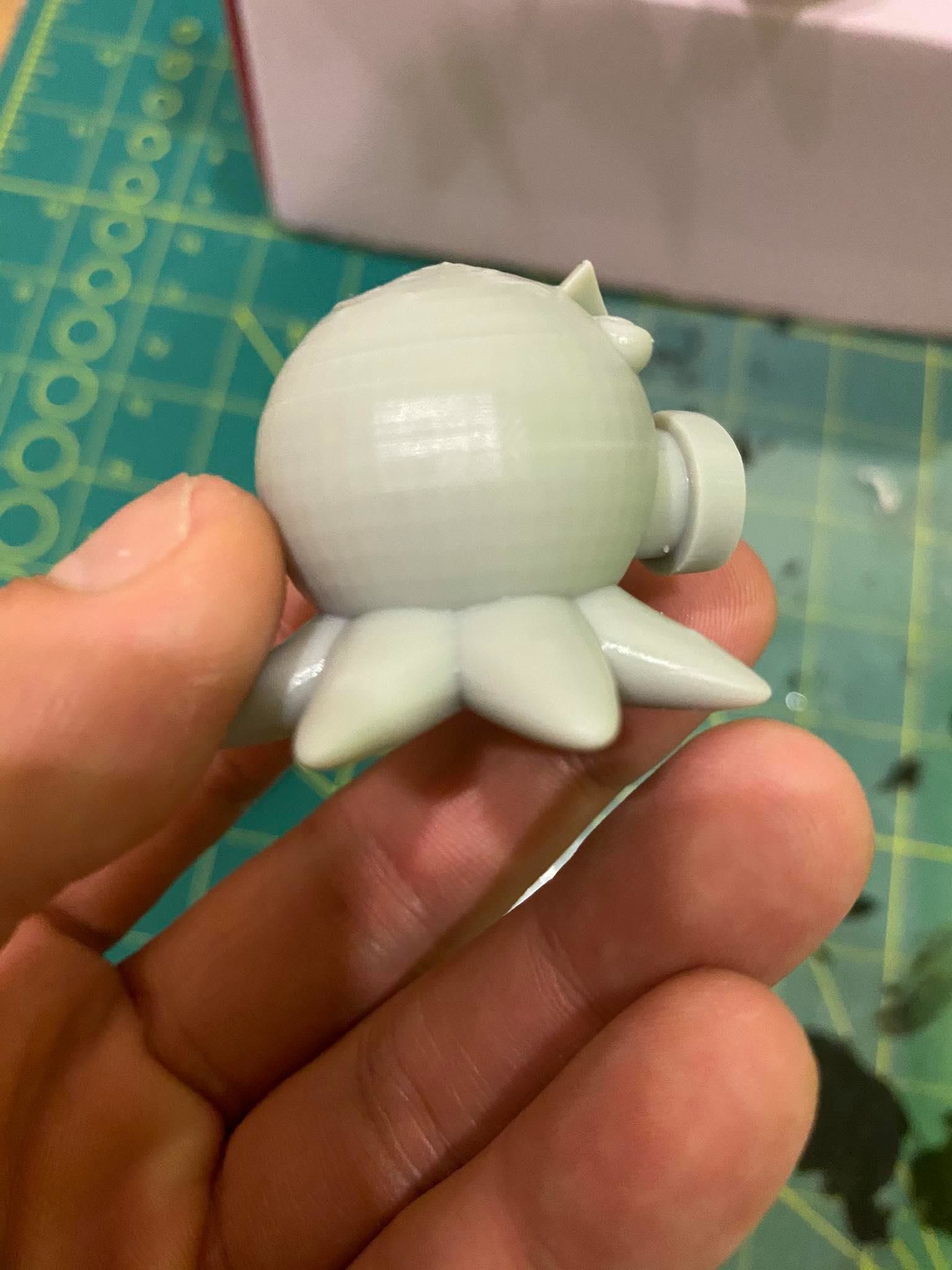 Octopus Toothpaste Cap 3D print model_5