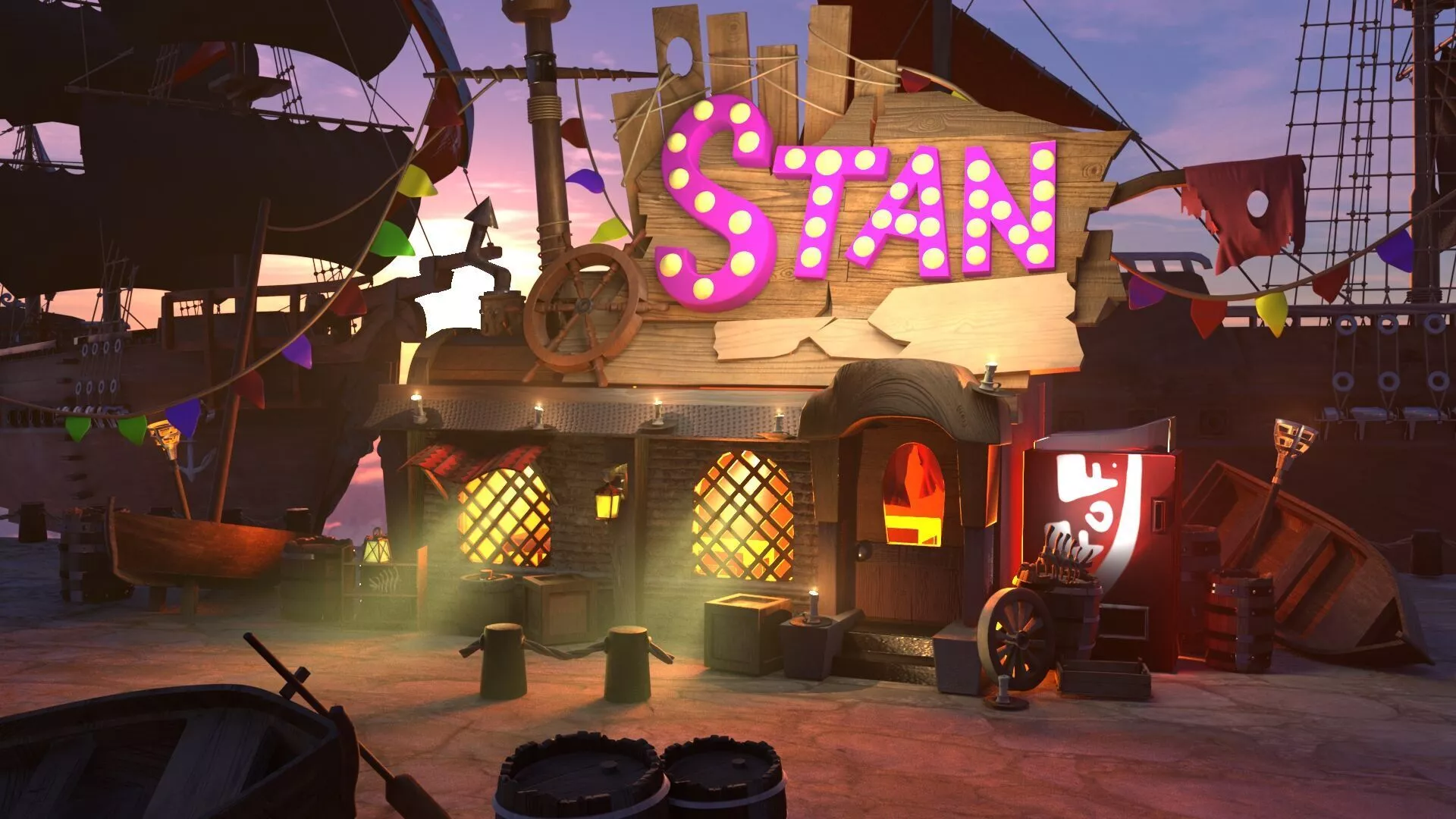 Stan Envirenment 3D model
