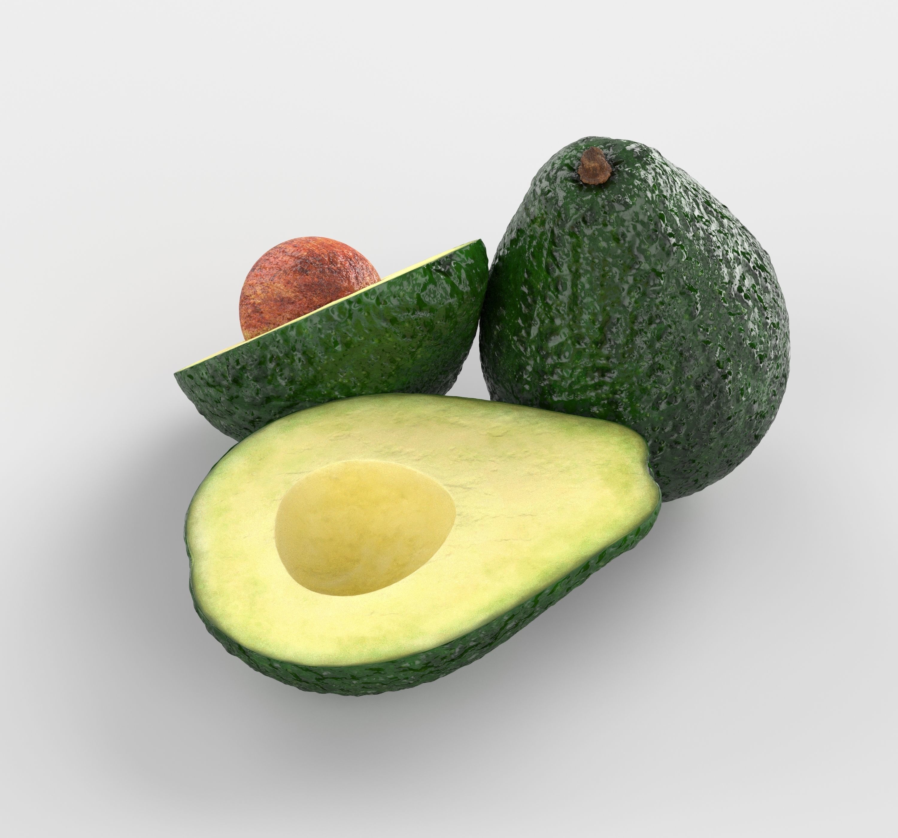 Avocado  3D model_1