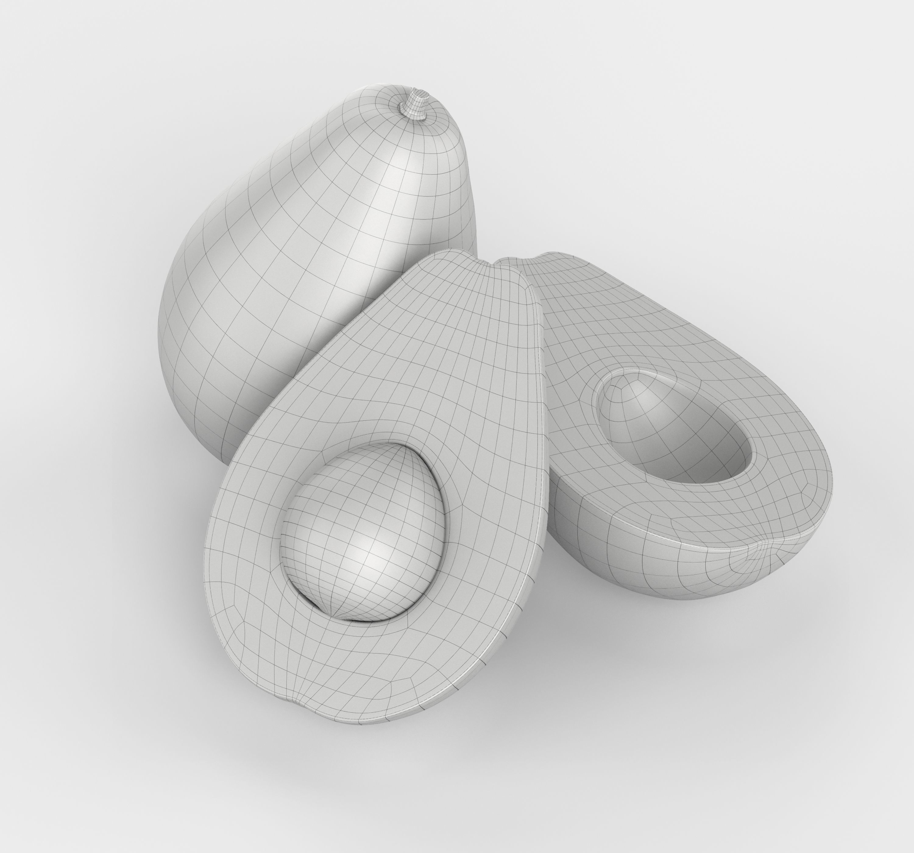 Avocado  3D model_6