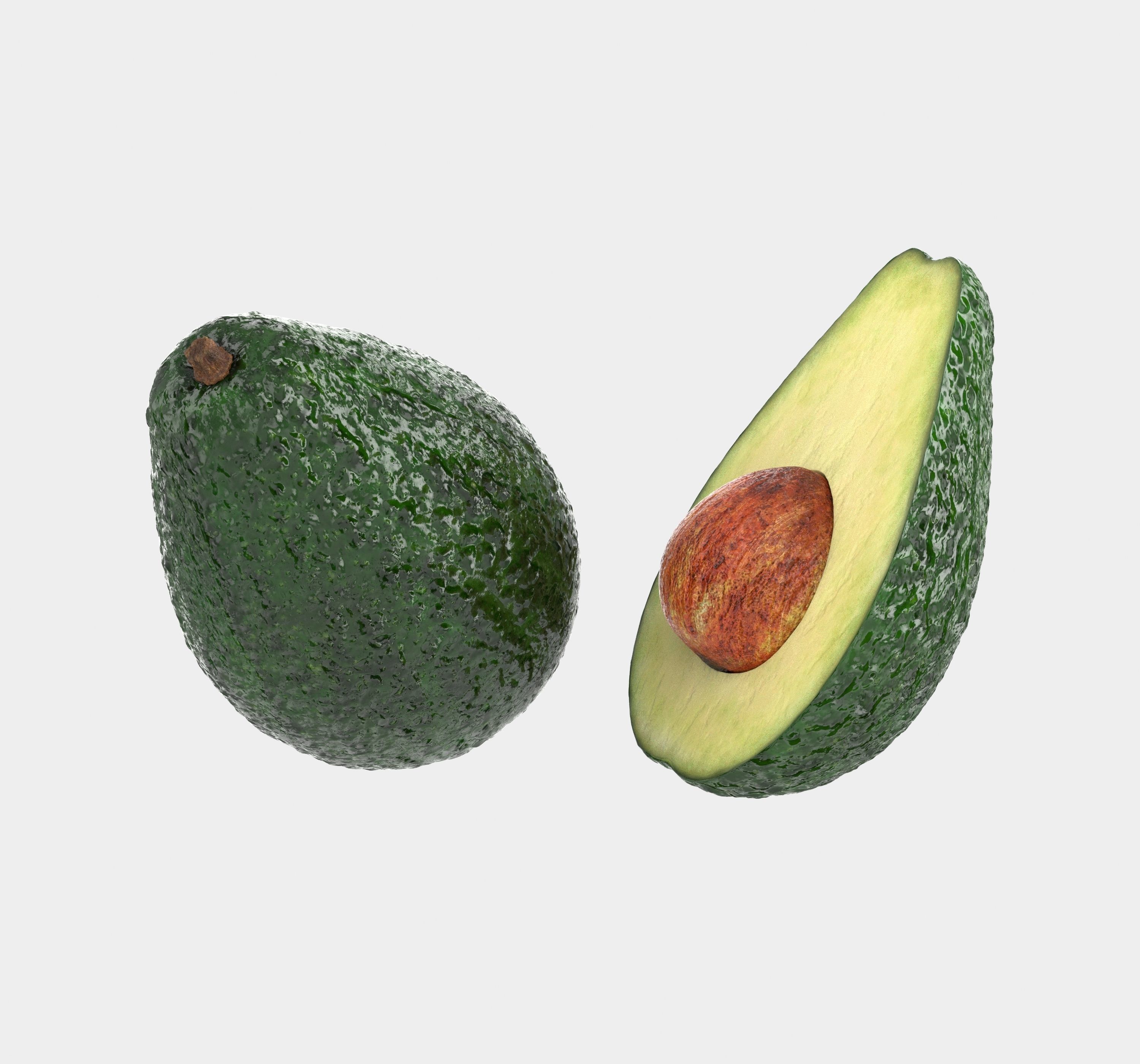 Avocado  3D model_5