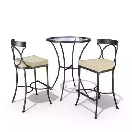 Two Chairs And A Table