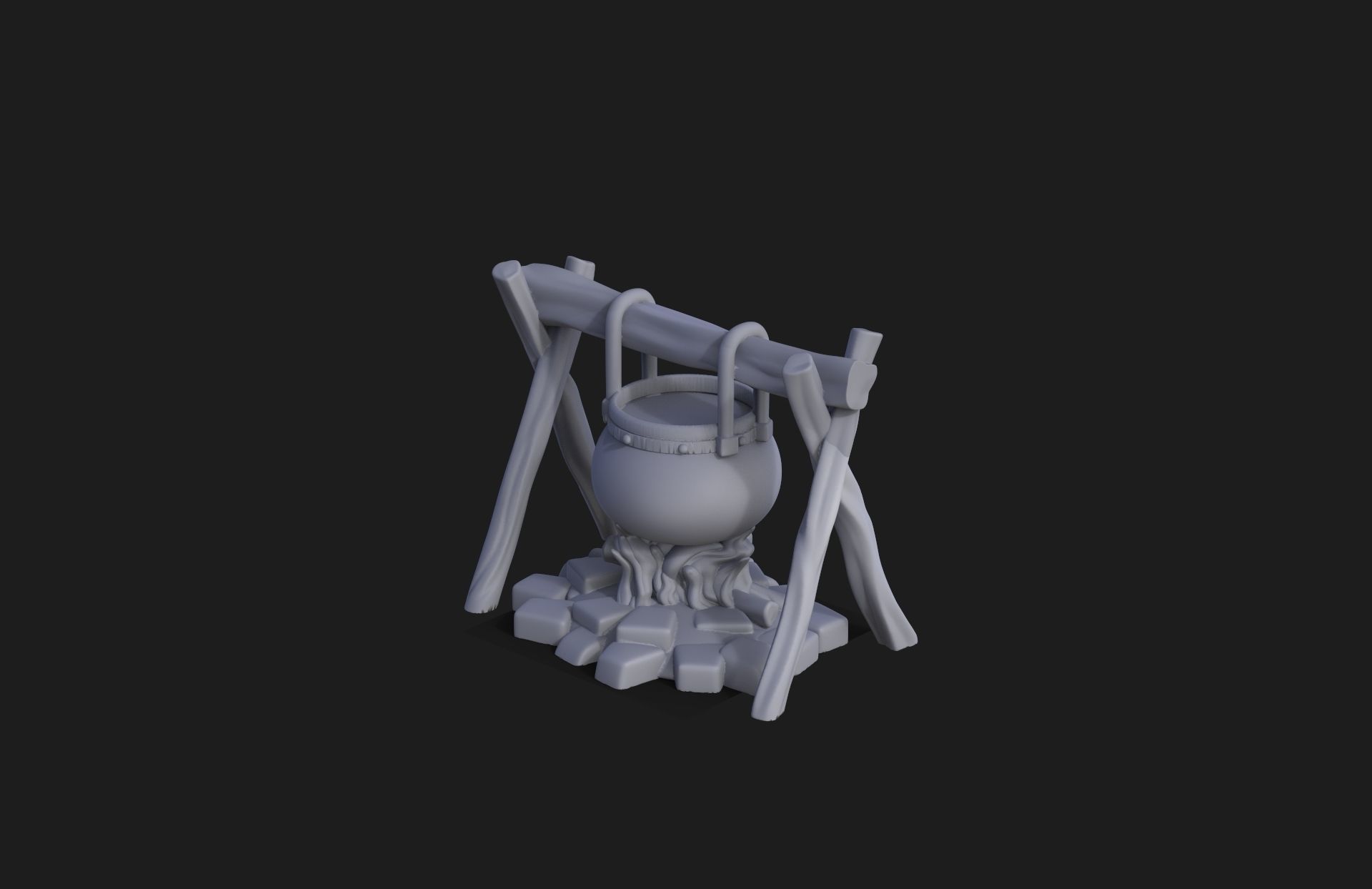 Fantasy Props Pack 02 - Wargaming - 6 pieces 3D print model_4