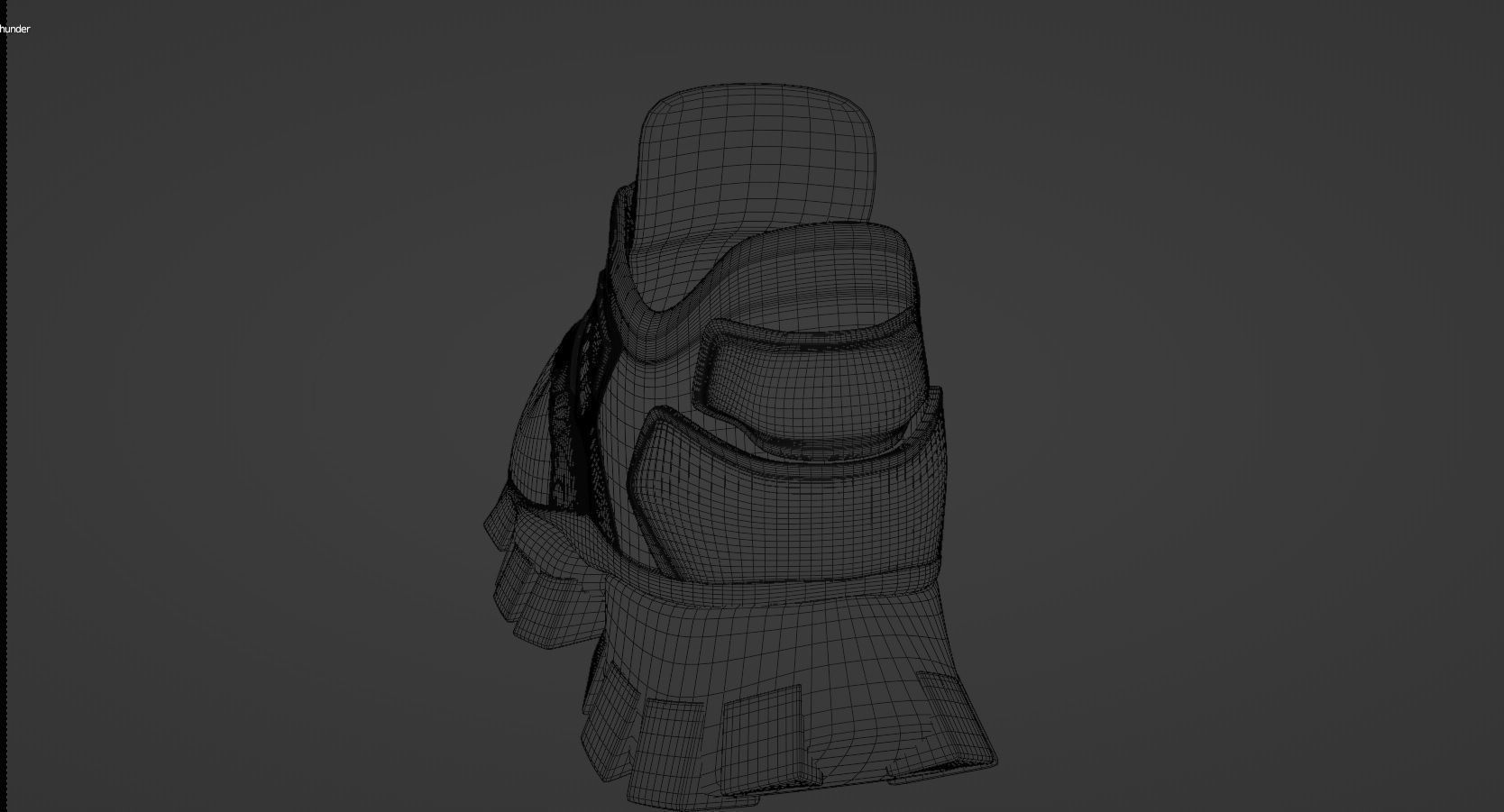 Prada Cloudburst Thunder sneakers 3D model_6