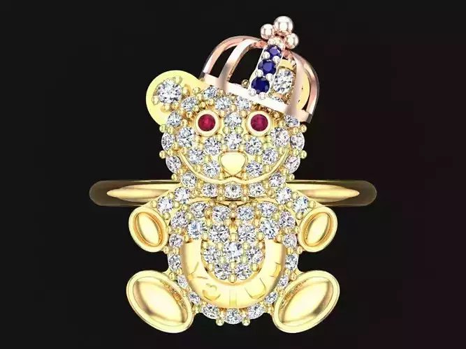 Kitty ring - Cat rings 