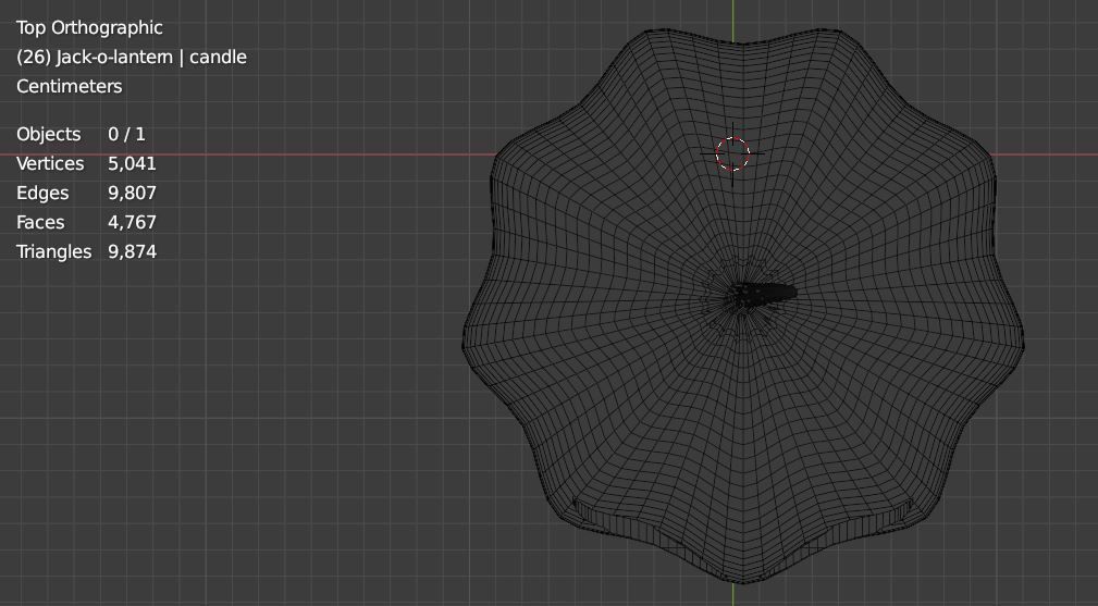 Jack-o-lantern halloween pumpkin 3D model_13