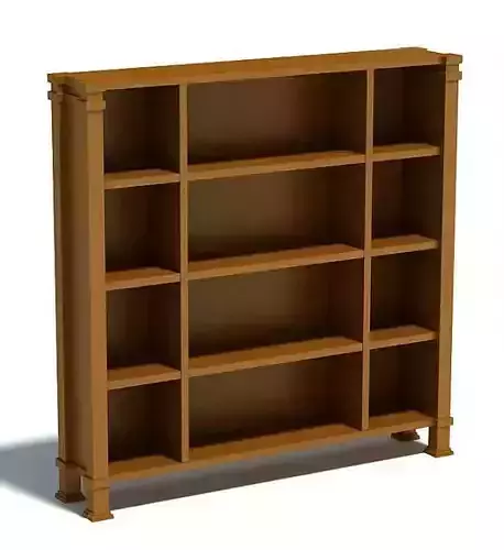 Wooden Oak Bookshelf