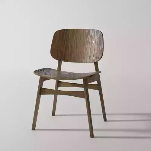 Dark Wooden Chair