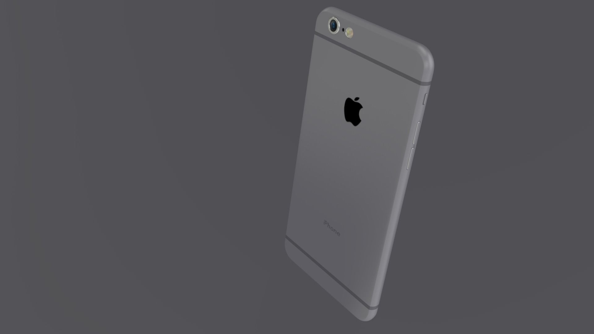 iPhone Low-poly 3D model_2