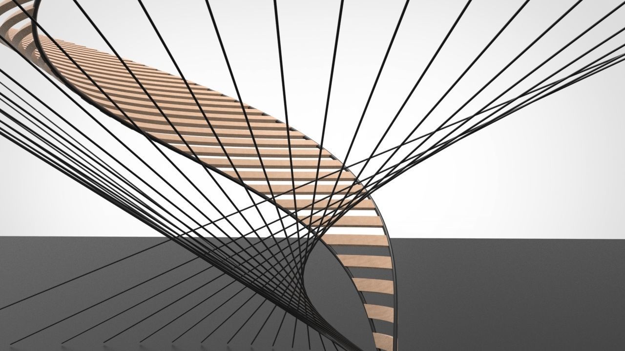 Twisting Shade Pavilion 3D model_4