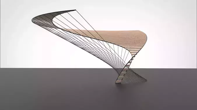 Twisting Shade Pavilion