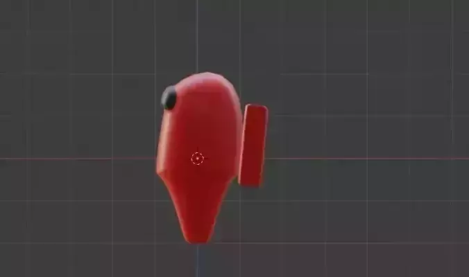 Among us - 3d character  for MAYA  and BLENDER