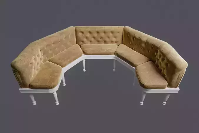 Furniture banquette for livingroom
