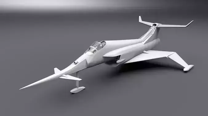 Angel Interceptor scale model 3D print model