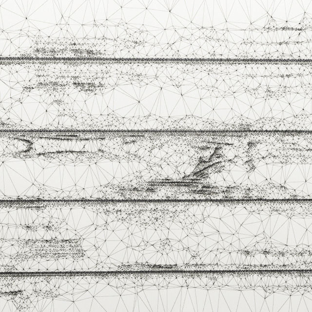 Wood panel 3D 7 3D model_5