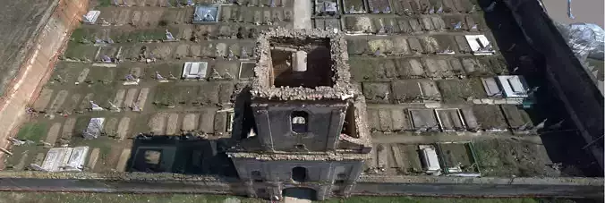 Turnul Portii - Conacul Bellu - Gostinari - Romania 3D model