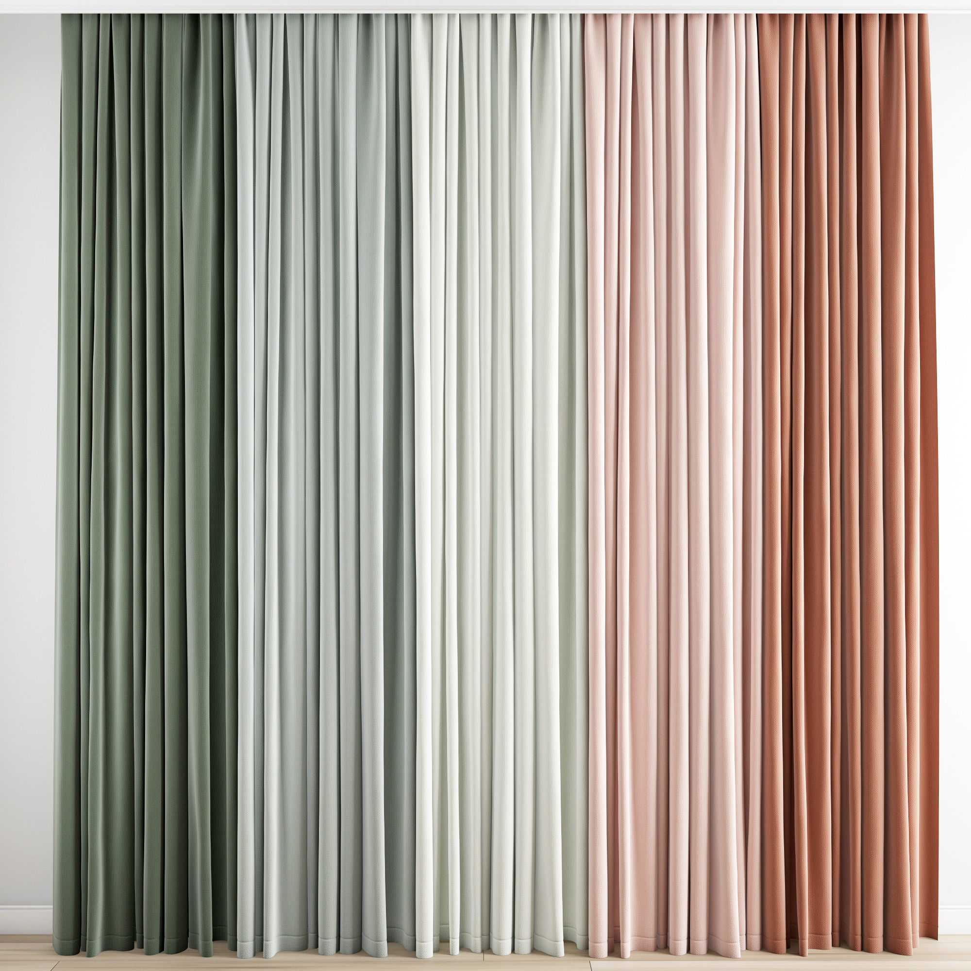 Curtain 173 3D model_3
