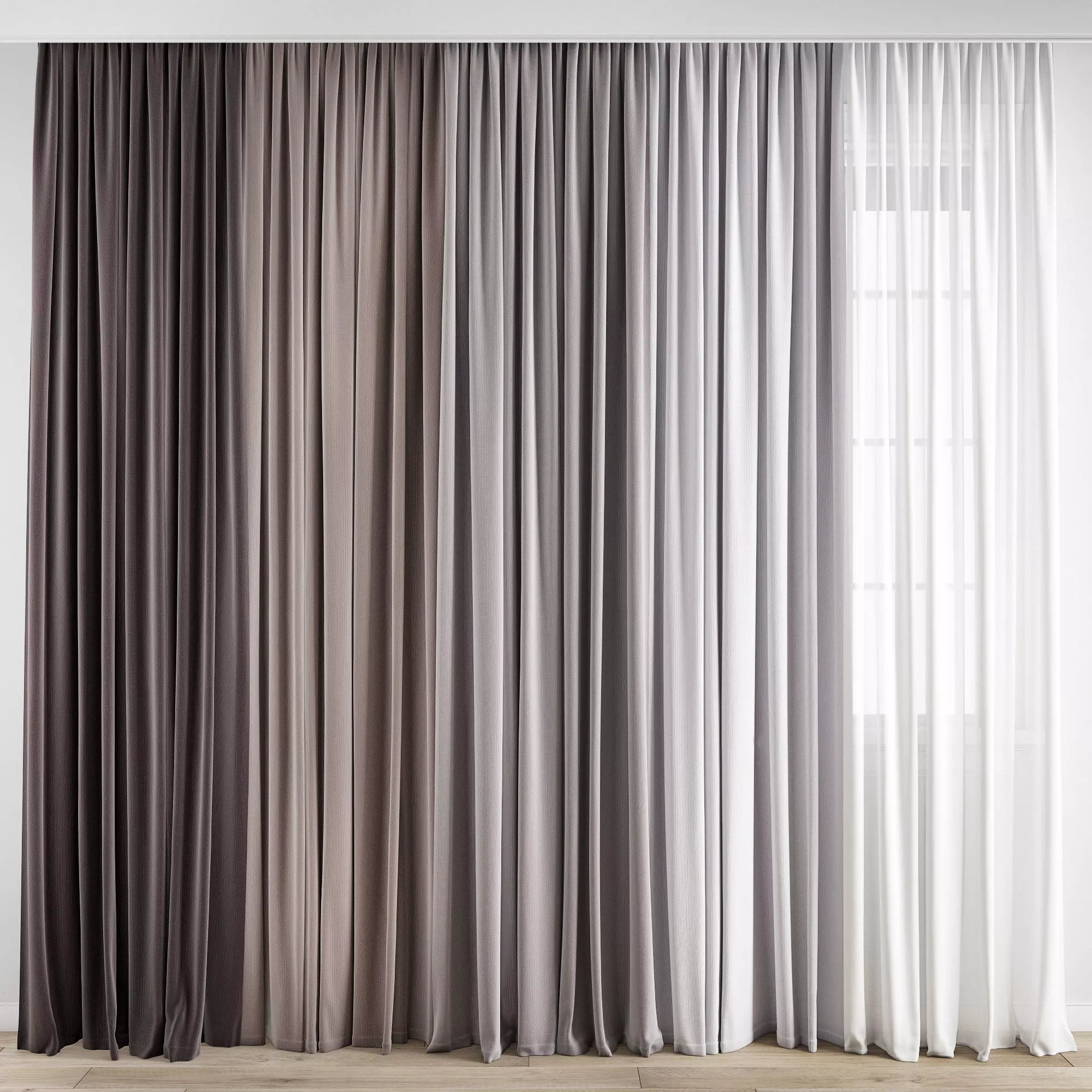 Curtain 174 3D model_0