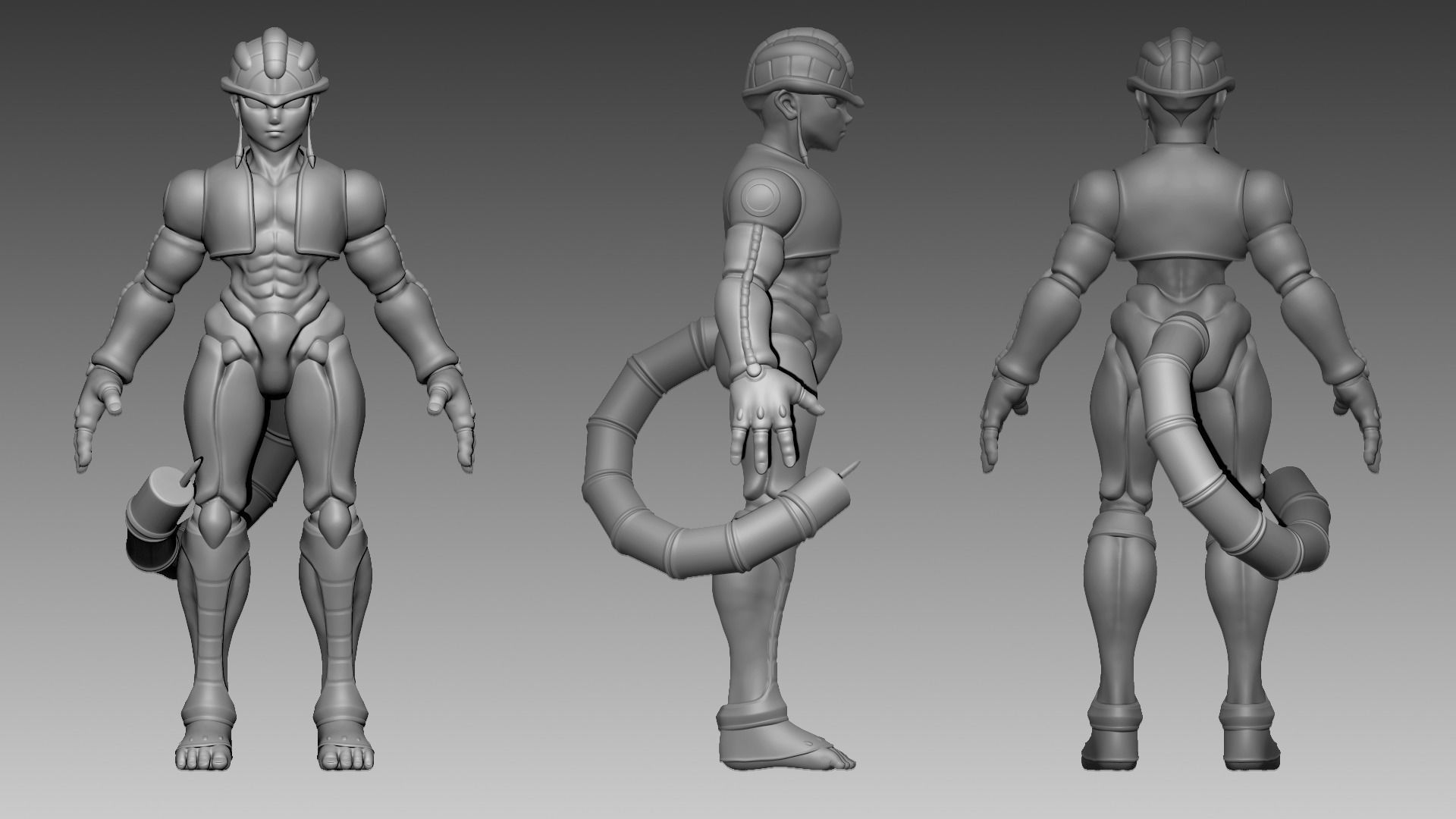 Meruem Sculpt 3D print model_1