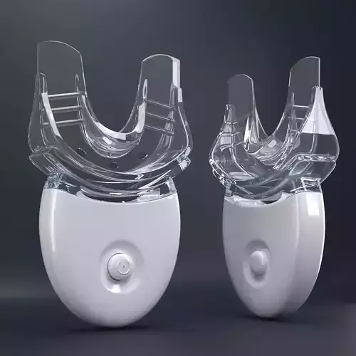 Dental whitening model 3D model