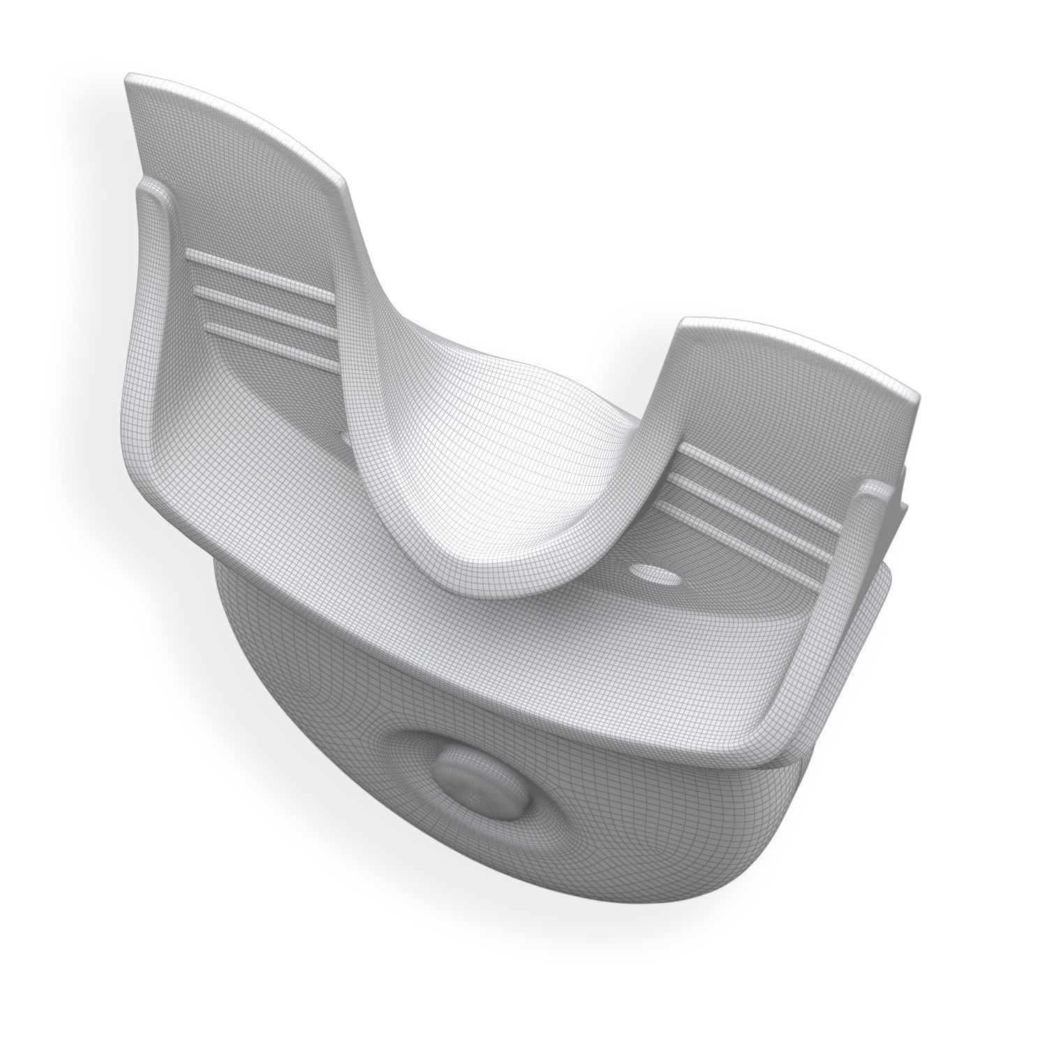 Dental whitening model 3D model_6