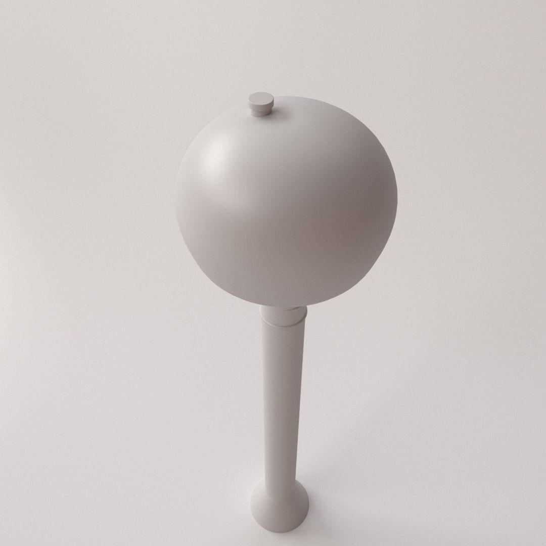 Water Tower v2 3D model_1