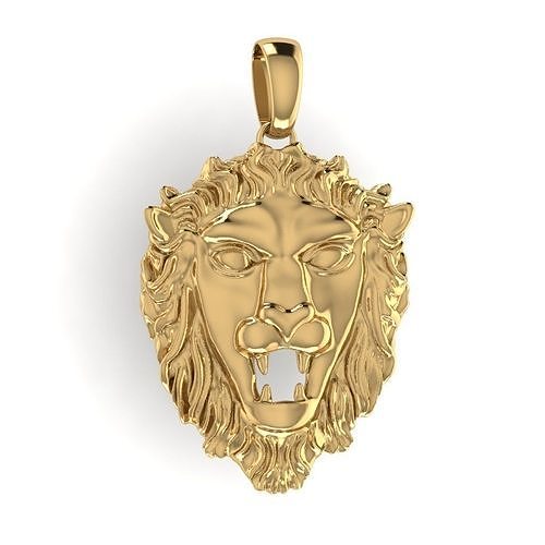 Lion Pendant  3D print model