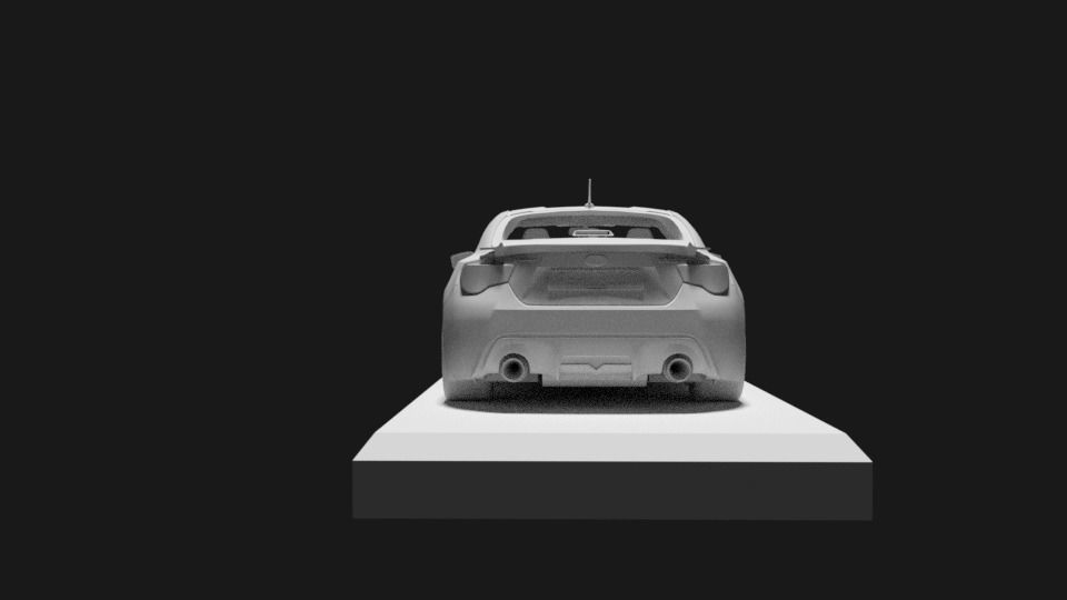 Toyota GT86 3d Model 3D model_3