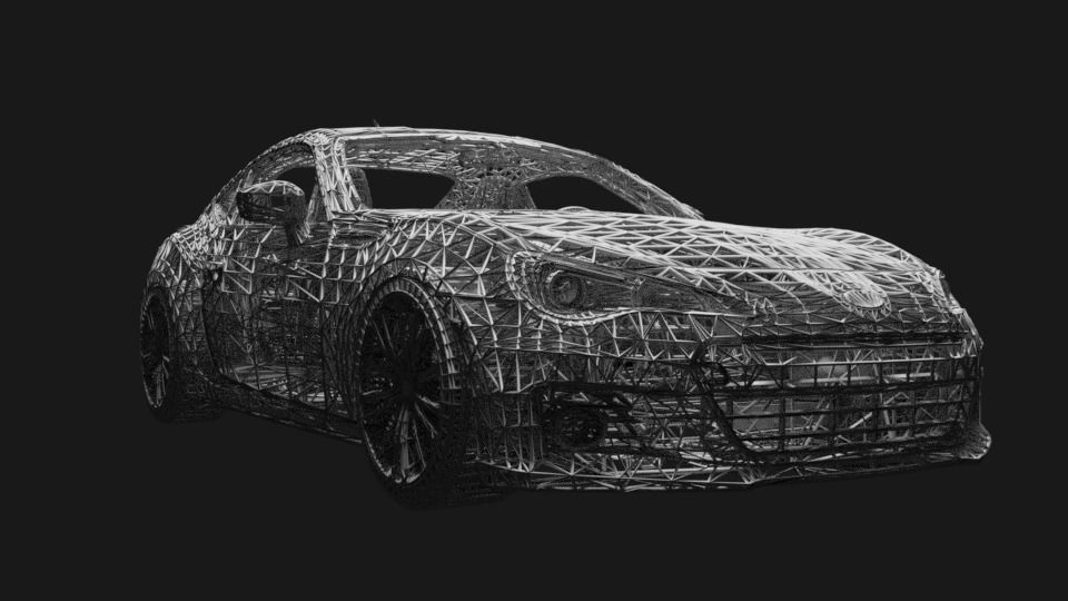 Toyota GT86 3d Model 3D model_6