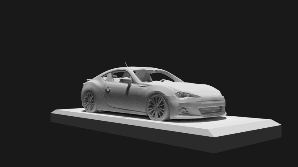 Toyota GT86 3d Model 3D model_1
