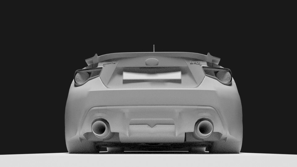 Toyota GT86 3d Model 3D model_7