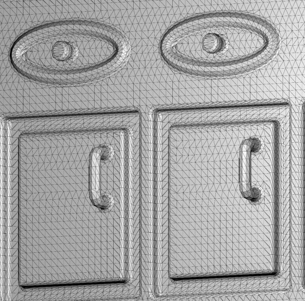 Classic Cupboard 3D print model_5