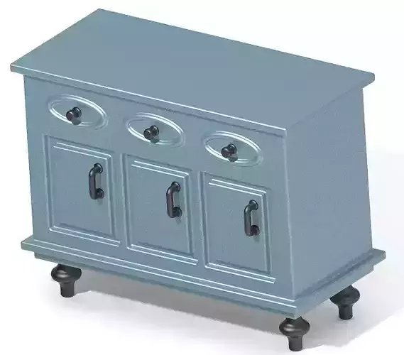 Classic Cupboard 3D print model