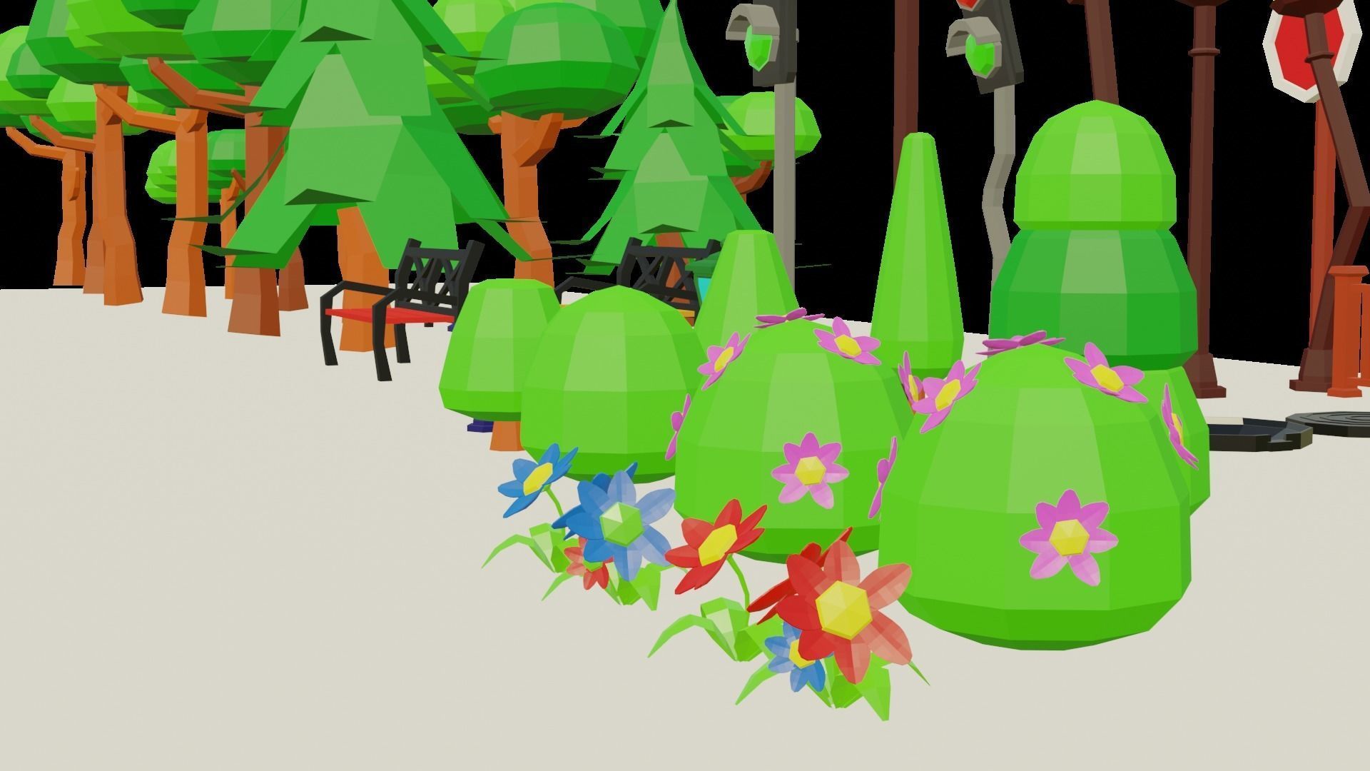 Low poly assets masterpack 1 Low-poly 3D model_1