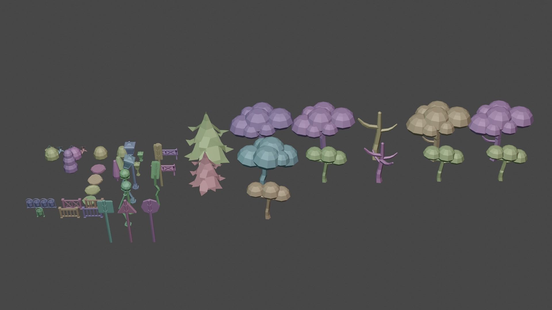 Low poly assets masterpack 1 Low-poly 3D model_6