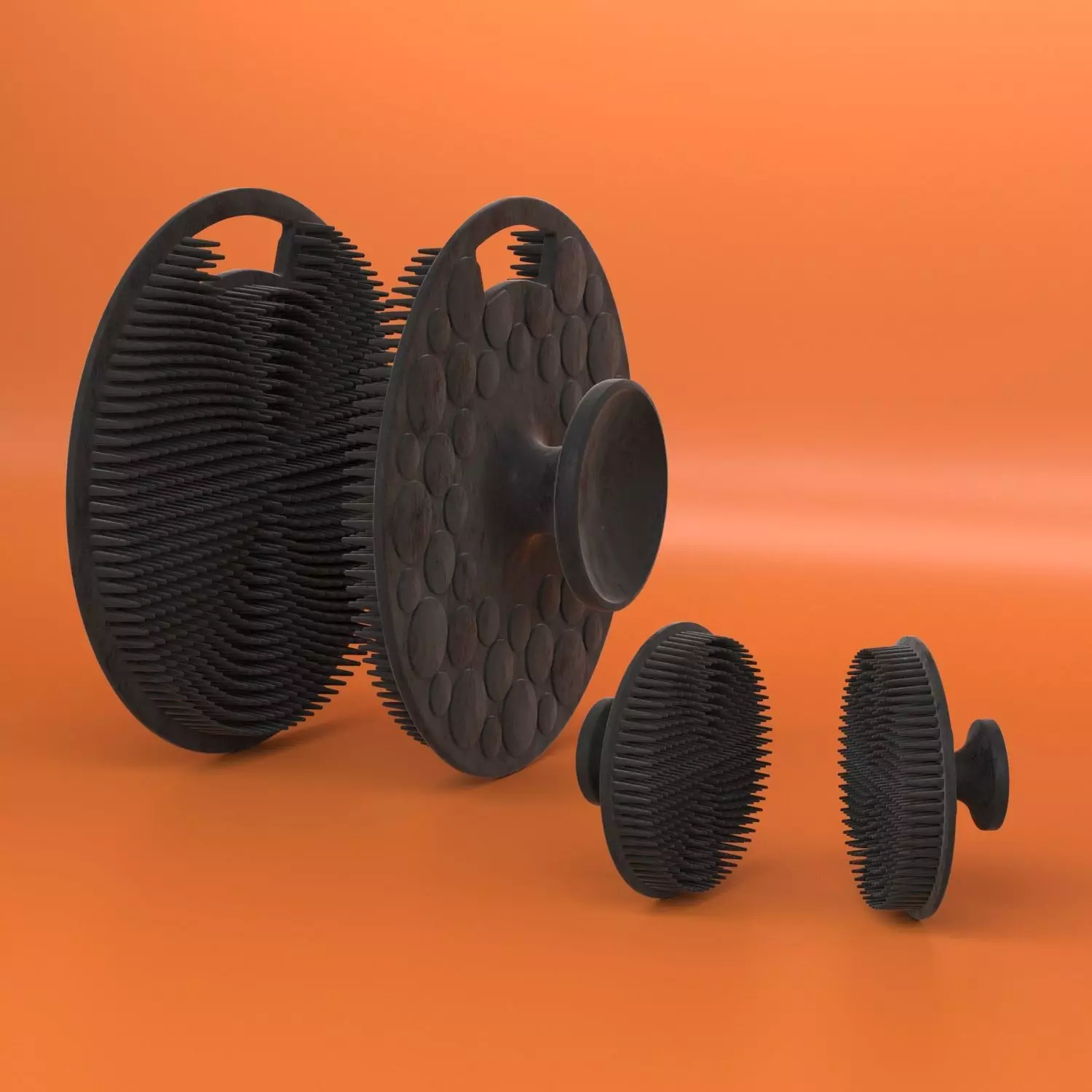 Scrubber PBR materials 3D model_0