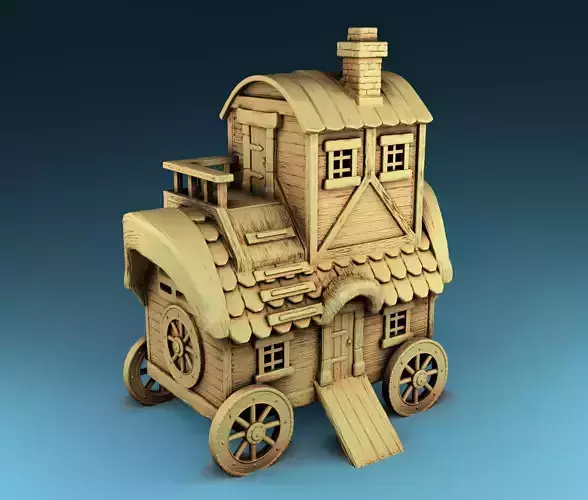 House cart 3D print model