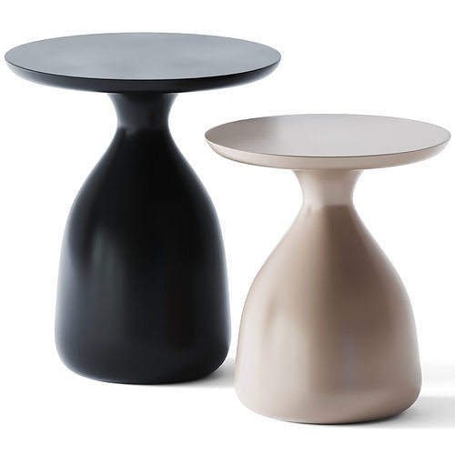 Metal Coffee Tables Tsuki by Manutti 3D model
