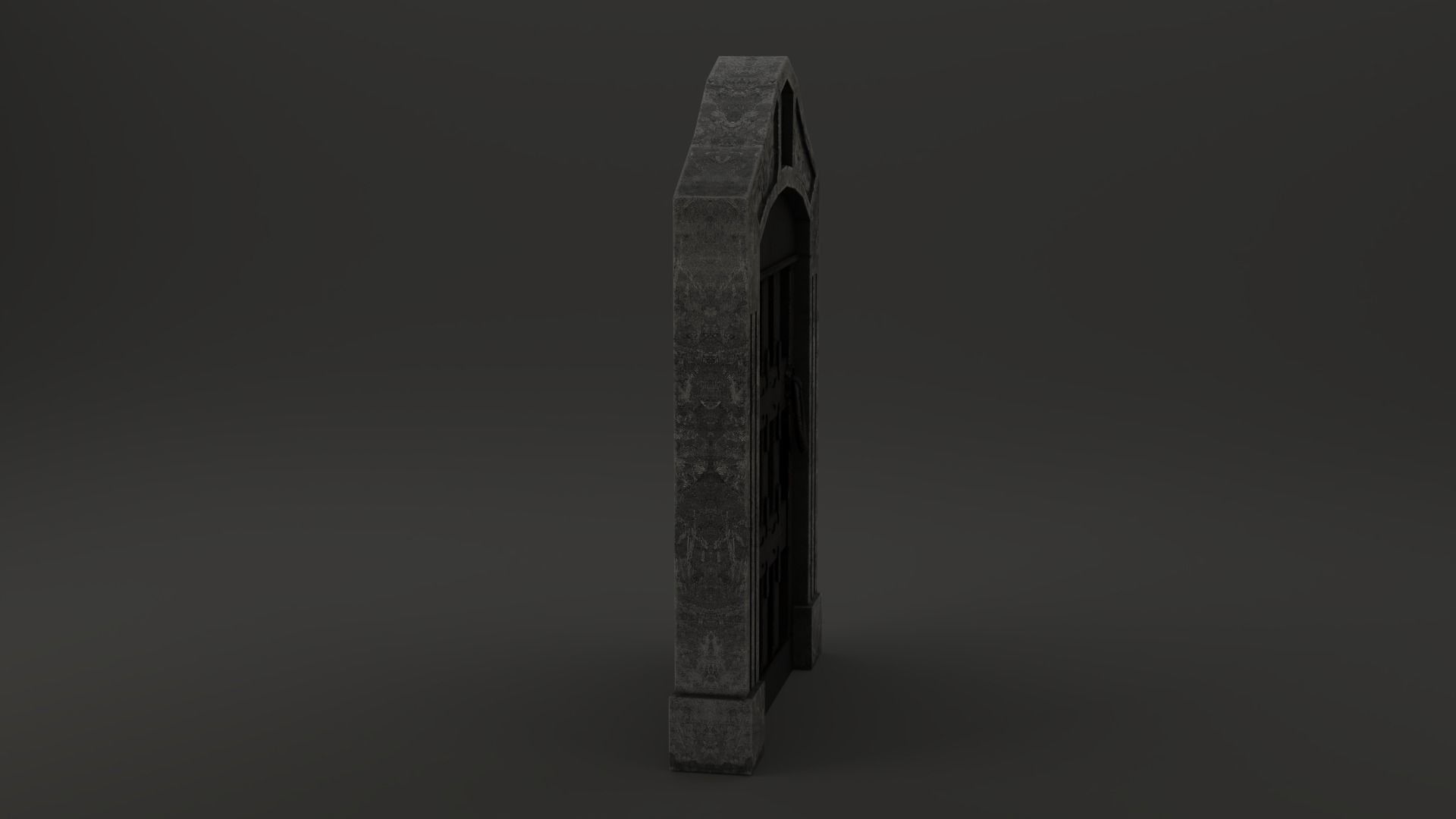 Medieval Door Roman Style Door 3D Model Low-poly 3D model_10